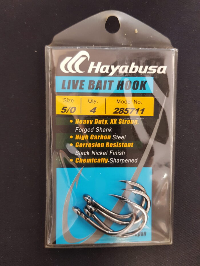 Αγκίστρια Hayabusa 285711 Black Nickel
