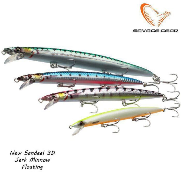 Τεχνητά Savage Gear New Sandeel 3D Jerk Minnow Επιφανείας